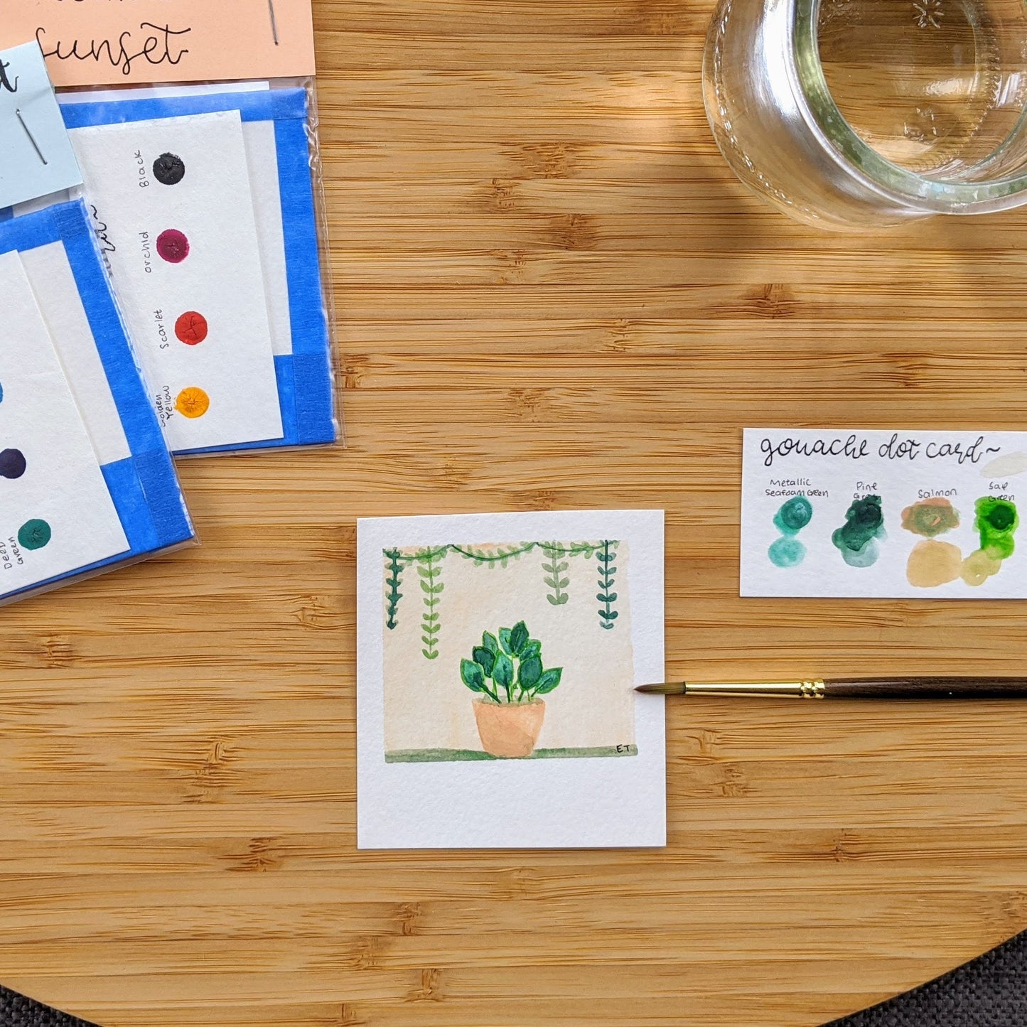 Mini Painting Kit- Potted Plants