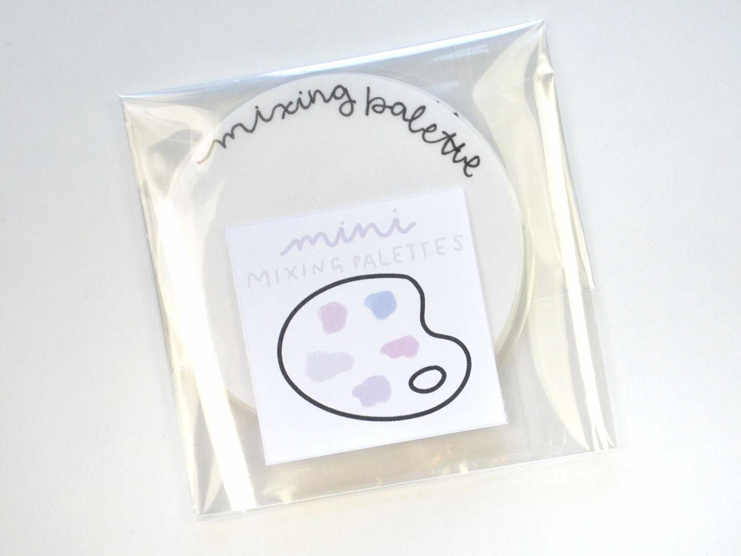 Reusable Mini Mixing Palette- 3 Pack