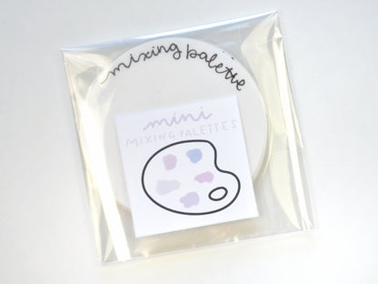 Reusable Mini Mixing Palette- 3 Pack
