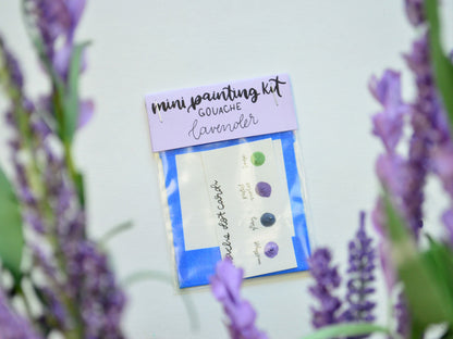 Mini Painting Kit- Lavender