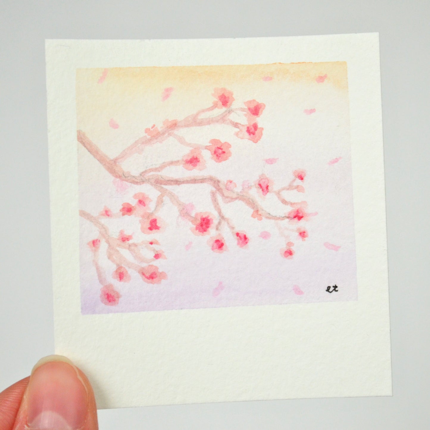 Mini Painting Kit- Cherry Blossoms