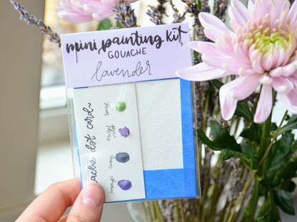 Mini Painting Kit- Lavender