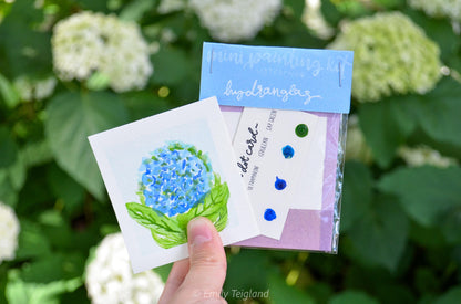 Mini Painting Kit- Hydrangea