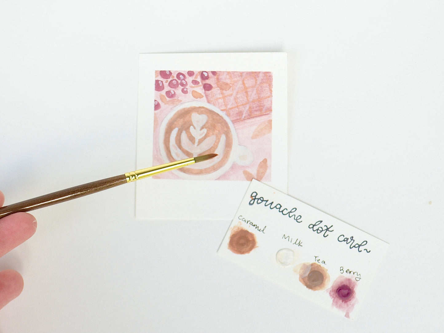 Mini Painting Kit- Latte Art