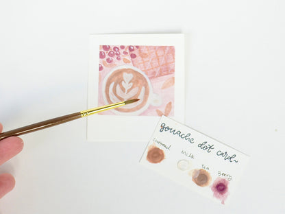 Mini Painting Kit- Latte Art