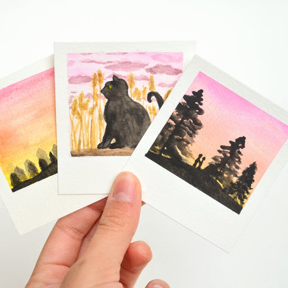 Mini Painting Kit- Sunset