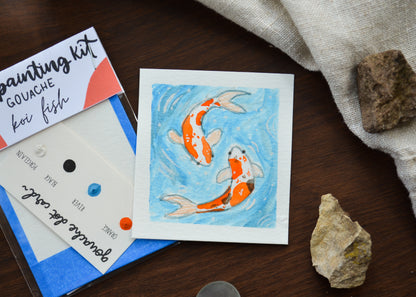 Mini Painting Kit- Koi Fish