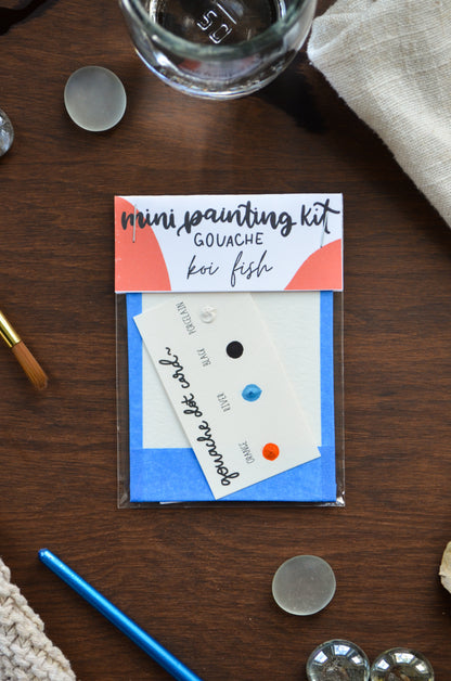 Mini Painting Kit- Koi Fish