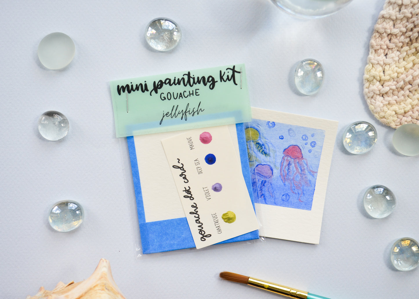 Mini Painting Kit- Jellyfish