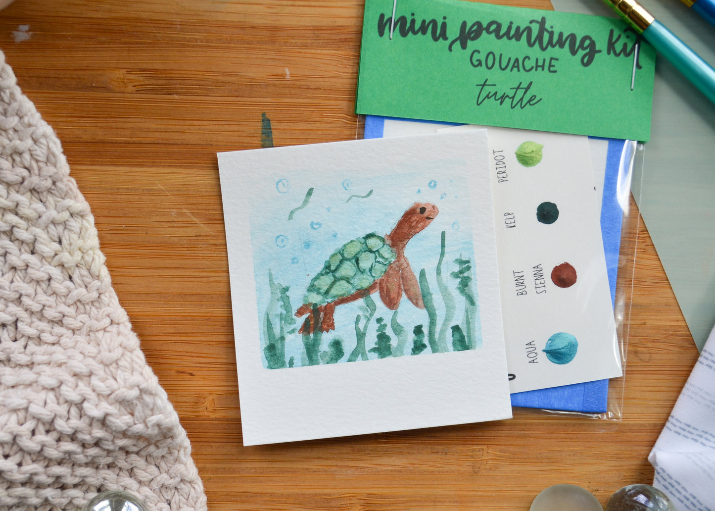Mini Painting Kit- Turtle