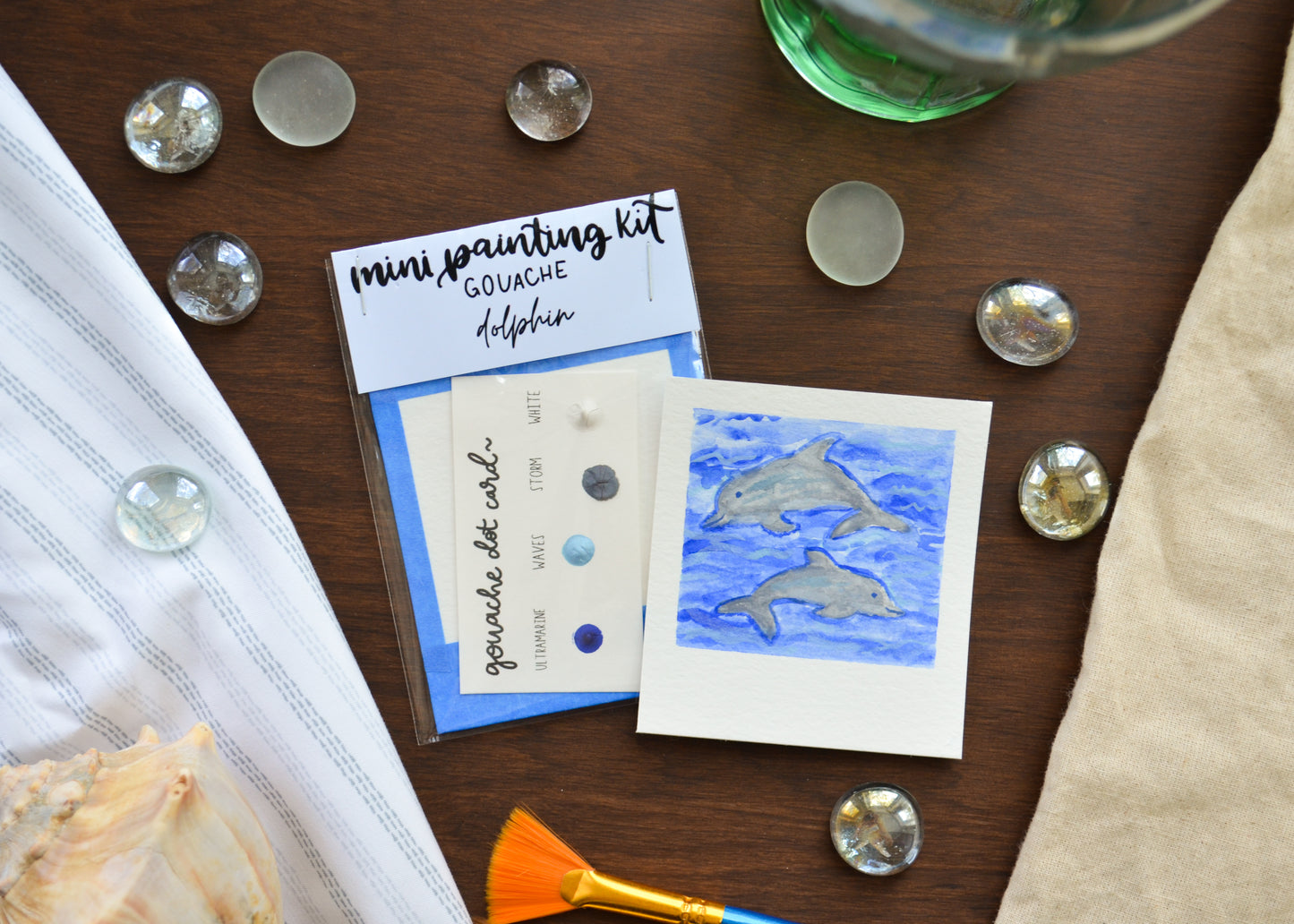 Mini Painting Kit- Dolphin
