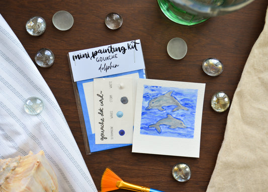 Mini Painting Kit- Dolphin