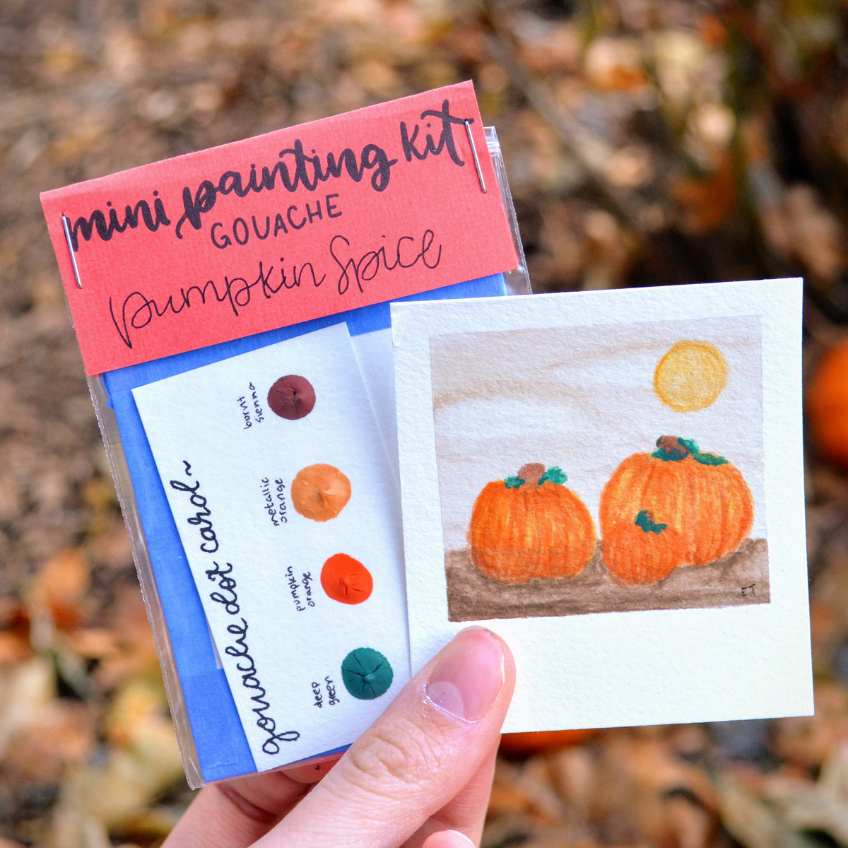 Mini Painting Kit- Pumpkin Spice