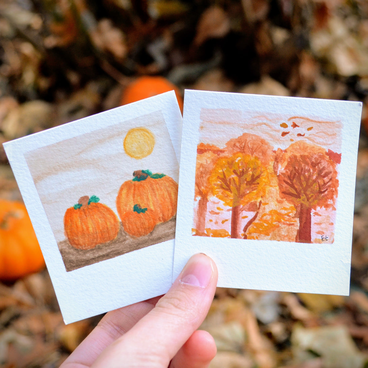 Mini Painting Kit- Pumpkin Spice