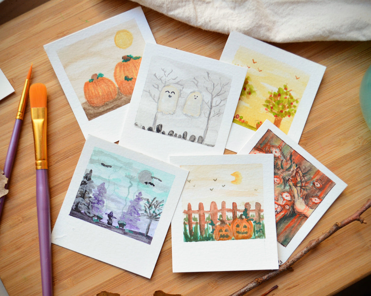 Mini Painting Kit- Pumpkin Spice