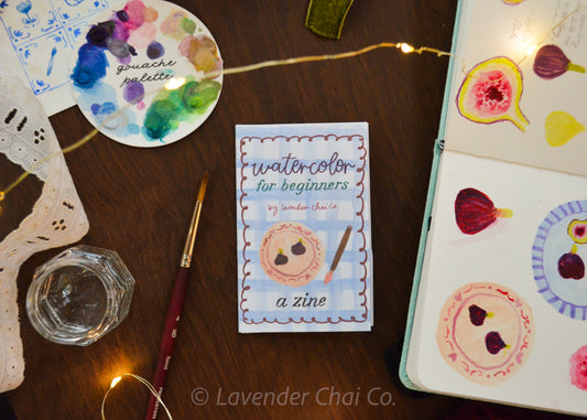Watercolor for Beginners Zine