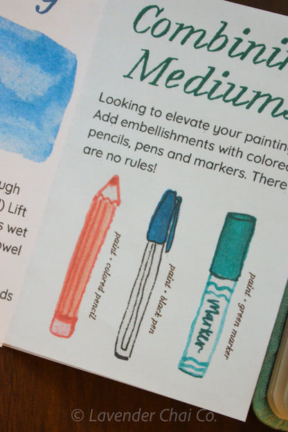 Gift Set Watercolor for Beginners Zine