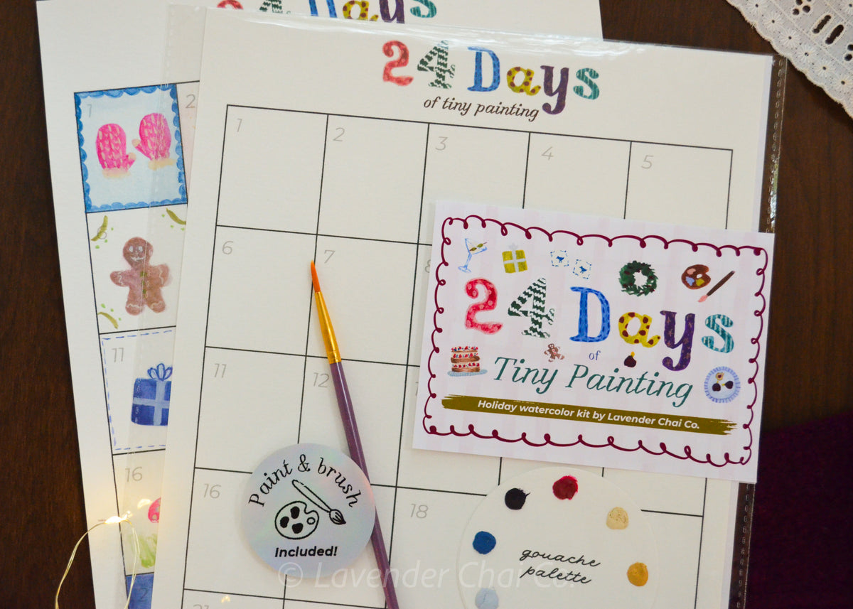 Tiny Painting Advent Calendar