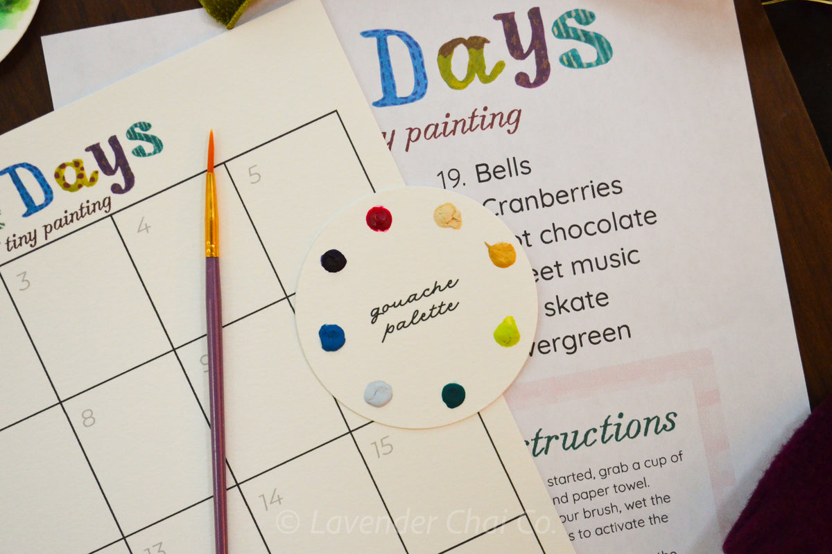 Tiny Painting Advent Calendar