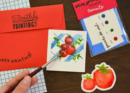 July 2026 Tomatoes - The Monthly Mini Painting Club Catch Up