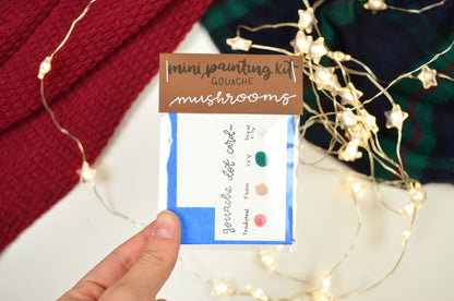 Mini Painting Kit- Mushrooms