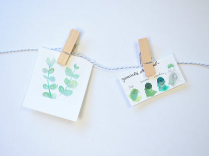 Mini Painting Kit- Eucalyptus