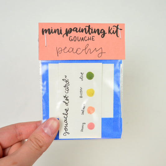 Mini Painting Kit- Peachy