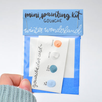 Mini Painting Kit- Winter Wonderland