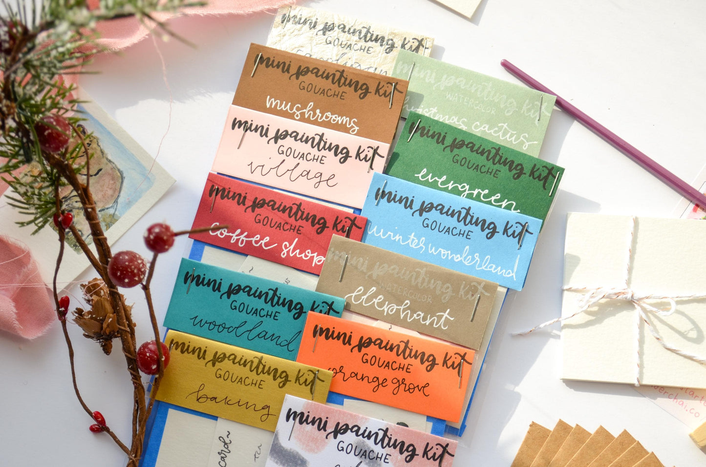 Mini Painting Kit- Evergreen