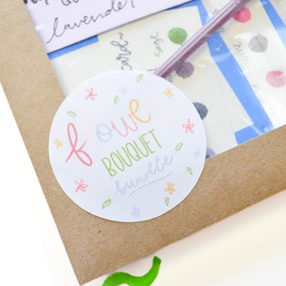 Flower Bouquet Mini Painting Kit BUNDLE