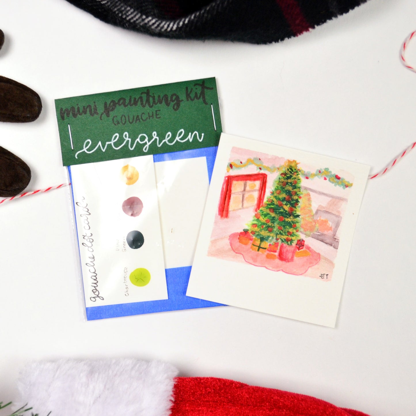 Mini Painting Kit- Evergreen