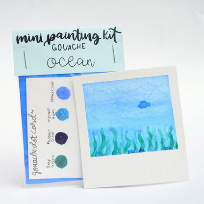 Mini Painting Kit- Ocean