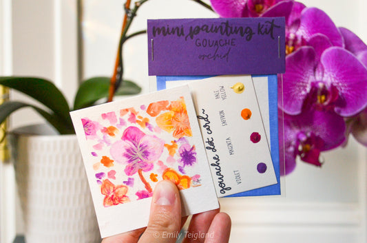 Mini Painting Kit- Orchid