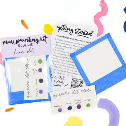 Mini Painting Kit- Cardigan