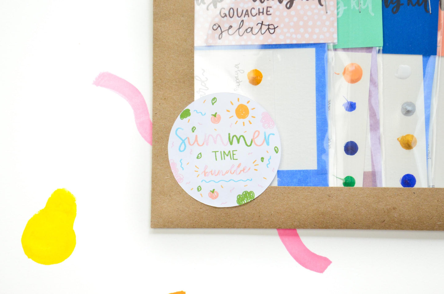 Summertime Mini Painting Kit Watercolor BUNDLE