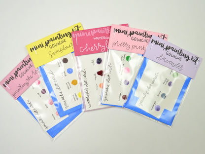 Flower Bouquet Mini Painting Kit BUNDLE