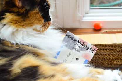 Mini Painting Kit- Calico Cat