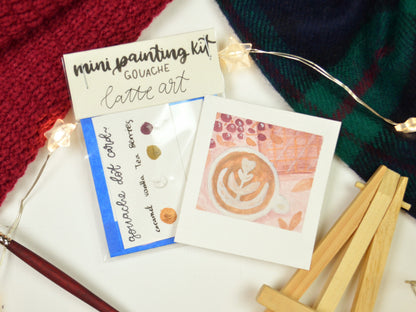 Mini Painting Kit- Latte Art