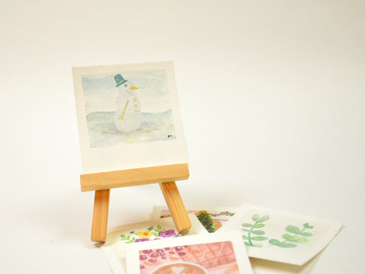 Mini Wood Easel