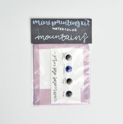 Mini Painting Kit- Mountains