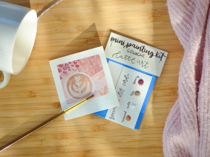 Mini Painting Kit- Latte Art
