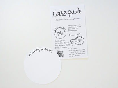 Reusable Mini Mixing Palette- 3 Pack