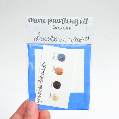 Mini Painting Kit- Downtown Weather