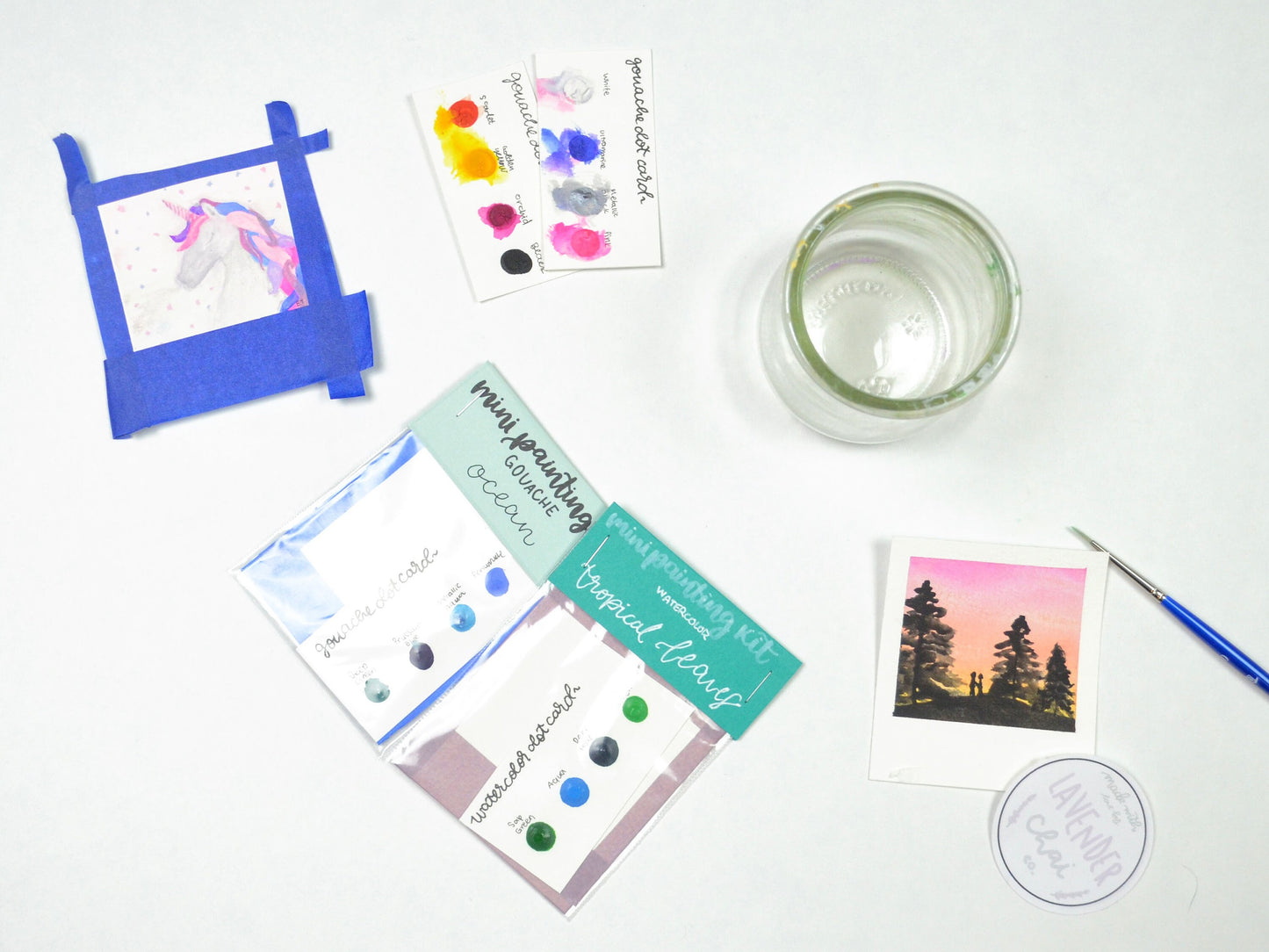 PINKS Mystery Grab Bag Mini Painting Kit