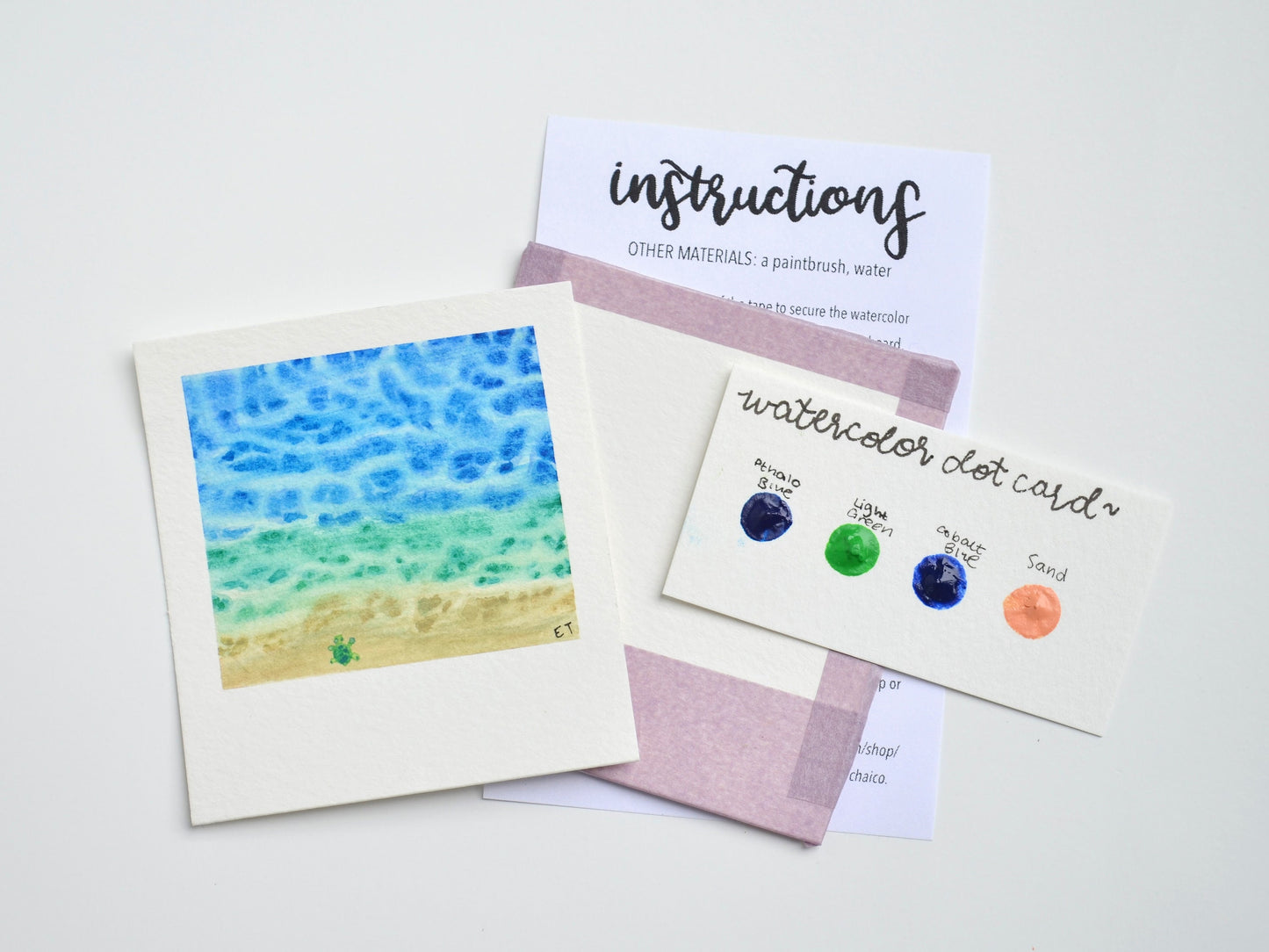 Mini Painting Kit- Beach Day