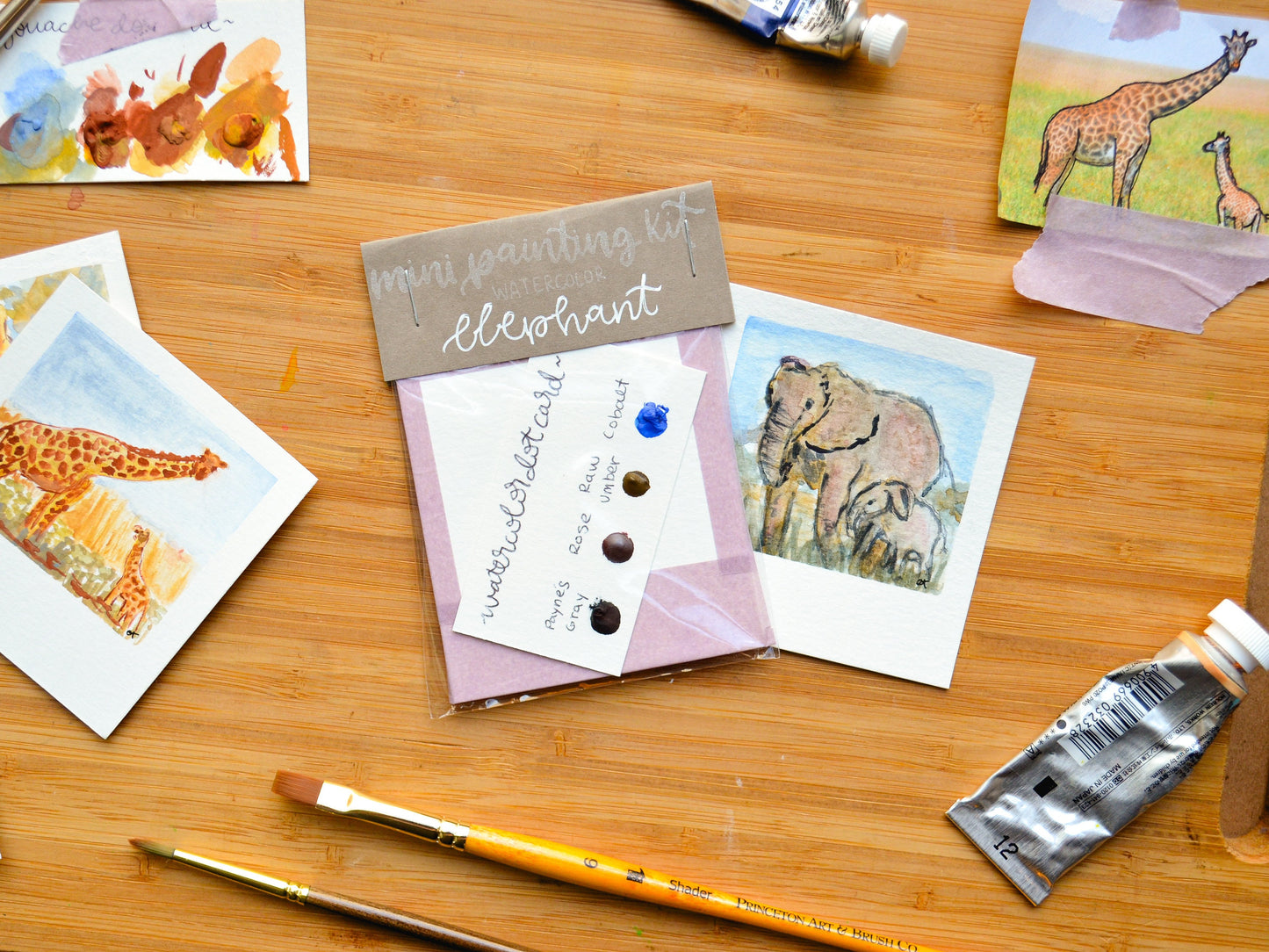 Mini Painting Kit- Elephant