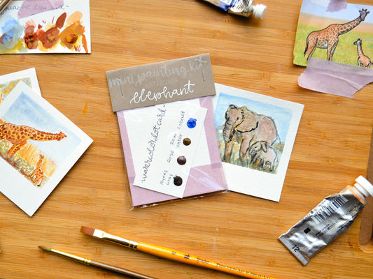 Mini Painting Kit- Elephant