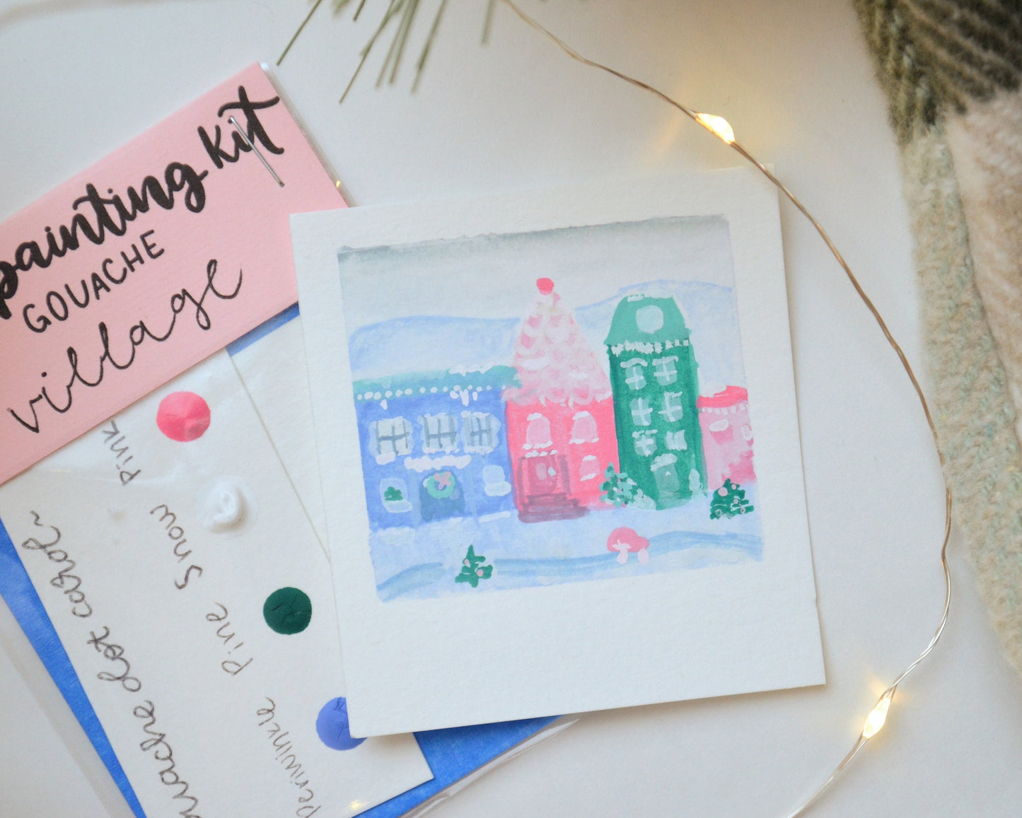 Mini Painting Kit- Village