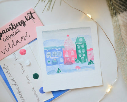 Mini Painting Kit- Village