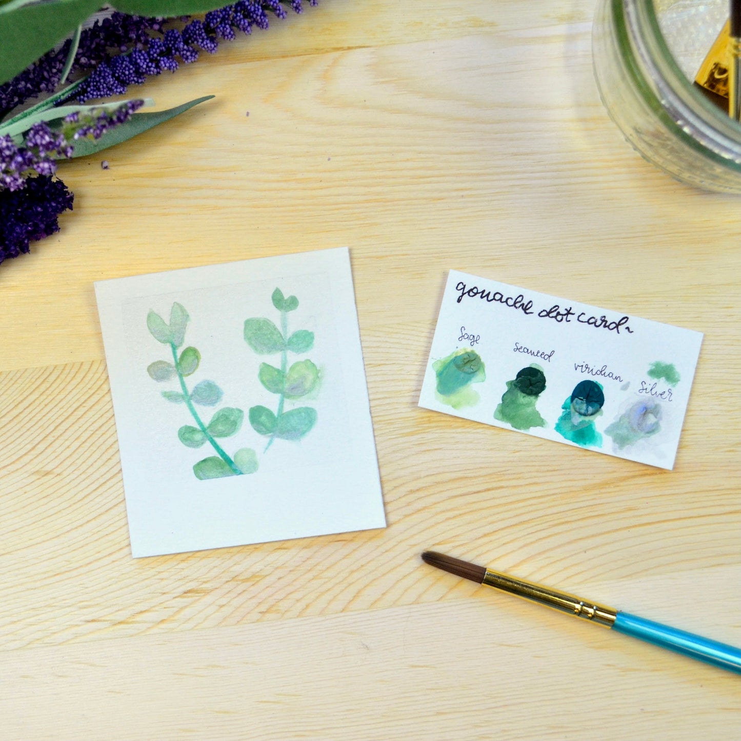 Mini Painting Kit- Eucalyptus